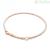 Bracciale donna tennis Rosato Storie Argento 925 oro rosa zirconi bianchi RZB041B