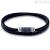 Bracciale uomo Tommy Hilfiger doppio giro pelle blu ed acciaio 2790326S