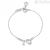 Bracciale Gaia Rosato farfalla e zirconi donna RZGA18 Argento 925