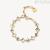 Brosway Emphasis steel woman golden bracelet with BEH16 crystals