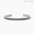 Sterling Silver 925 Mabina rigid bracelet with stone 533623