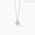 Four-leaf clover girl necklace Mabina Silver 925 553482