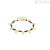 Bracciale donna cuori Argento Nomination dorato con pietrine 027253/022