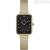 Daniel Wellington Quadro Golden Lumine woman watch with crystals DW00100583