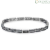 Bracciale uomo ancora Stroili Man Code acciaio e ceramica 1666512