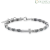 Stroili Man Code men's cross bracelet in steel and stones 1669726