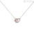 Woman necklace Silver Stroili Silver Rainbow intertwined hearts 1664269 with zircons