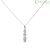 Collana donna 3 punto luce Argento Stroili Silver Rainbow 1514024 con zirconi bianchi