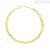 Yellow Gold woman bracelet Stroili Fancy forced link 1425383