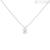 Stroili 1412170 white gold light point woman necklace with zircon