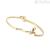 Bracciale donna nodo dorato Breil B&ME bangle acciaio TJ3335