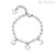 Bracciale donna Brosway Chant perle con stella luna e cuore BAH85 acciaio