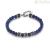 Bracciale uomo Brosway Bullet BUL27 sfere lapislazzuli acciaio 316L