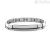 4US Cesare Paciotti 4UBR5643 steel men's bracelet with central plate