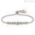 Bracciale donna Nomination Milleluci acciaio con cristalli azzurri 028010/006