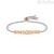 Bracciale donna Nomination Milleluci acciaio con cristalli dorati 028010/024