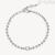 Bracciale donna Brosway Desideri BEI082 acciaio con zircone e cornetto