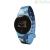 Techmade Camouflage blue women's smartwatch TM-FREETIME-CAM1 silicone