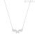 Swarovski woman necklace 5277929 Field collection