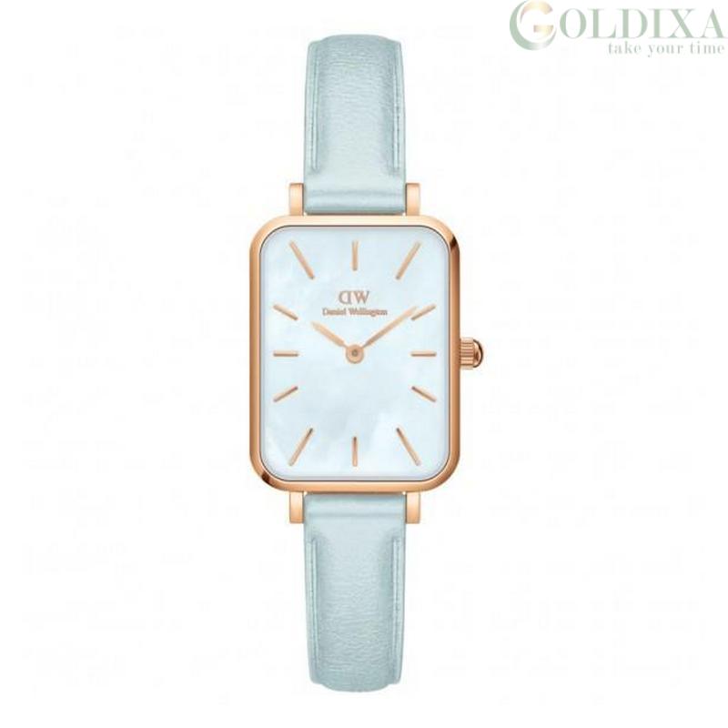 Watches: Daniel Wellington women's watch Blue square DW00100638