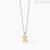 Collana donna Mabina zircone giallo e punto luce 553650