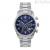 Orologio cronografo uomo Classic Elegance blu EW0661 acciaio