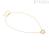 Nomination women's necklace 925 silver with golden heart 240504/008
