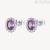 Orecchini donna Brosway Fancy FMP22 Argento 925 e zirconi bianchi e viola