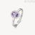 Anello donna Brosway Kate Fancy Argento 925 con zirconi viola FMP75D mis. 16