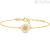 Women's daisy bracelet in gold-coloured 925 silver Stroili 1686592