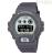 Casio G-Shock men's watch gray white background DW-6900HD-8ER resin strap and case