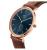 Daniel Wellington Multi-Eye men's watch blue background DW00100708 316L steel leather strap