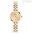 Daniel Wellington Elan Lumine golden women's watch DW00100718 316L steel golden background