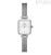 Daniel Wellington Quadro Mini women's watch with white background DW00100726 316L steel