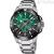 Orologio uomo cronografo Festina Chrono Bike fondo verde e nero F20641/B cassa e bracciale acciaio