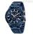 Orologio cronografo uomo Sector 270 fondo blu R3273778004 cassa e bracciale acciaio IP Blu