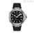 Orologio uomo Tissot T-Race Powermatic 80 41 mm fondo nero T141.807.17.051.00 acciaio cinturino silicone nero