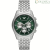 Orologio uomo cronografo Emporio Armani Spring fondo verde AR11581 cassa e bracciale acciaio 316L