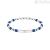 Bracciale uomo Maserati Iconic JM334AVD45 acciaio 316L con pietra agata blu