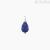 Kidult women's pendant blue lapis lazuli 741111 316L steel