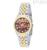 Orologio donna solo tempo Liu Jo Tiny fondo marrone TLJ2314 acciaio bicolor con cristalli