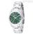 Orologio donna solo tempo Liu Jo Juniper fondo verde TLJ2334 cassa e bracciale acciaio