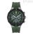 Orologio uomo cronografo Breil B Rise verde TW2003 acciaio cinturino in silicone