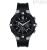 Orologio uomo cronografo Breil B Rise nero TW1984 acciaio cinturino in silicone