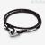 Bracciale donna Pandora Argento 925 pelle marrone doppio giro 593338C01-D2