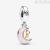 Charm donna Pandora chiave della luna 762685C01 Argento 925 con cristalli