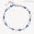 Bracciale donna tennis Brosway Argento 925 Fancy FFB111 con zirconi bianchi ed azzurri