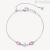 Bracciale donna Brosway Argento 925 Fancy FVP113 con zirconi bianchi e rosa